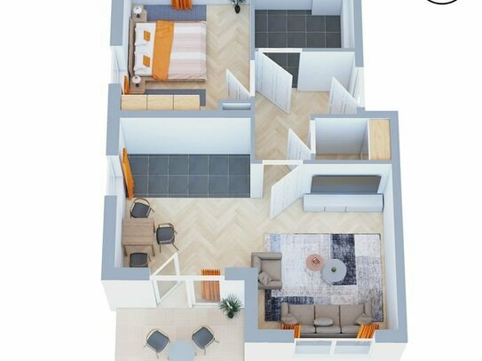 *~ Neubau Obergeschosswohnung mit Balkon - ideal für Kapitalanleger - gute Mietrendite ~*