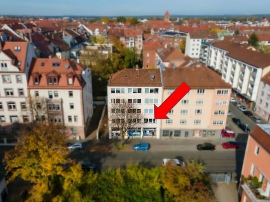 Vermietete 2-Zimmer-Wohnung im gefragten Gärten h. d. Veste, Nürnberg