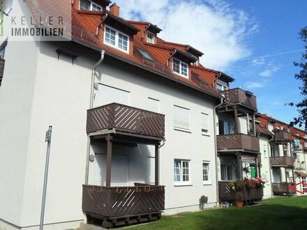 IDEAL FÜR SELBSTNUTZER - Leubnitz - 3-R-Erdgeschosswohnung mit Süd-Ost Balkon, Bad mit Fenster, PKW Stellplatz am Haus