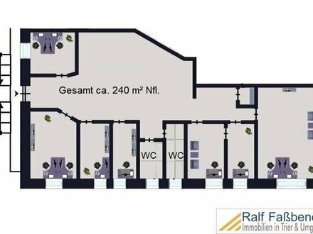 Nahe Flughafen Hahn, Moderne Büro- Gewerbefläche in verkehrsgünstiger Lage.