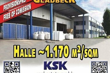 Lagefläche ~1.170 m²/sqm Warehouse