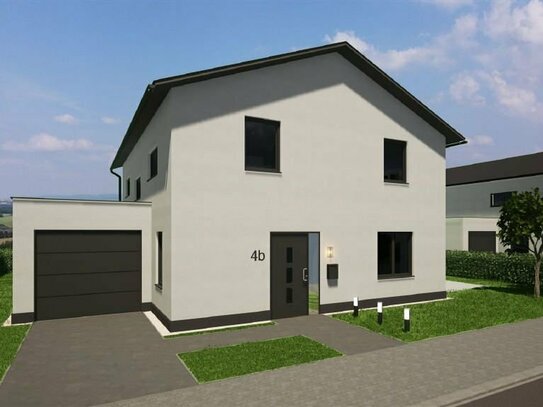 Schlüsselfertiges modernes Einfamilienhaus inkl. Garage Energieeffizientes Bauen mit KfW 40 Förderung