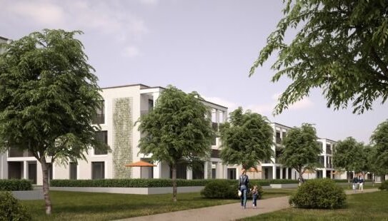 NEUBAU 3-Zimmer-EG-Wohnung mit Terrasse und Garten