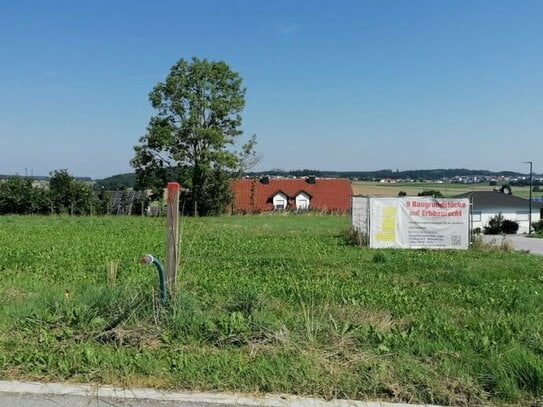 Sonniges Baugrundstück auf Erbbaurecht in einem Neubaugebiet