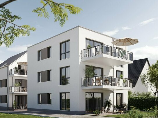 Nr.2 Moderne Erdgeschosswohnung mit Terrasse und privatem Gartenanteil