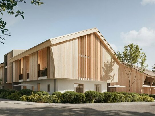 Landleben mit Stil: Großzügige Wohnung mit Loggia