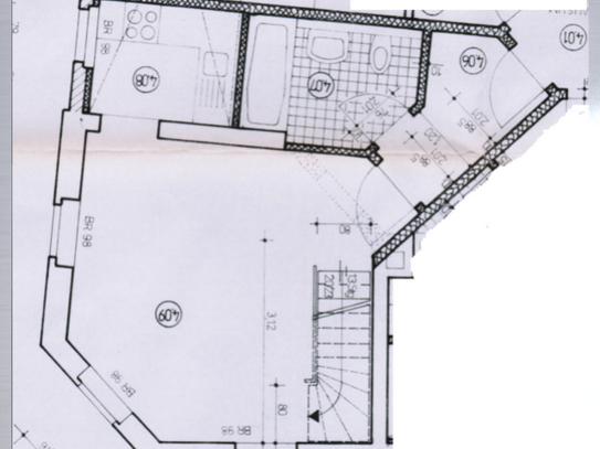 Maisonette Wohnung im DG - 2 RÃ¤ume - EBK - Dachterrasse AB 01.03.2025