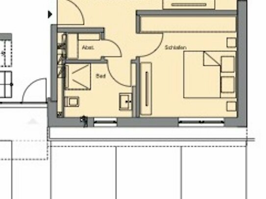 Trier-Biewer - Neubau einer Eigentumswohnung mit Aufzug und barrierefreiem Zugang, ca. 59 m2, Balkon, Baubeginn 2024