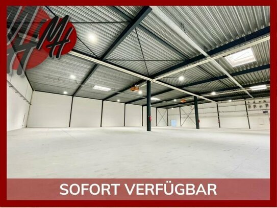 VIELSEITIG NUTZBAR - RAMPE - Lagerflächen (2.500 m²) & Büroflächen (500-1.500 m²) zu vermieten