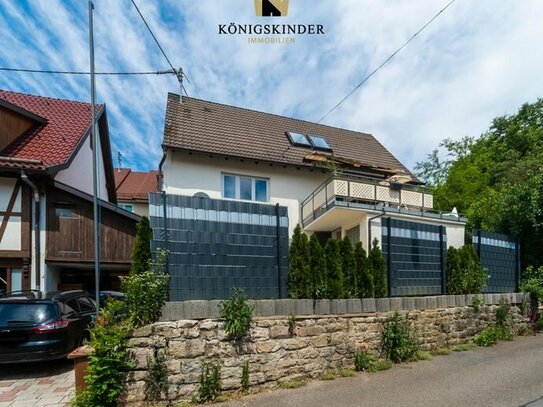 Schön modernisiertes Einfamilienhaus in guter Lage.