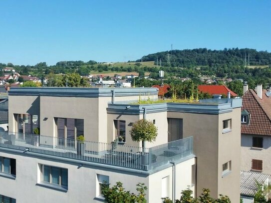 Traumhaftes Penthouse mit 3,5 Zimmern in Lörrach mit grosser Dachterrasse und 3 Stellplätzen