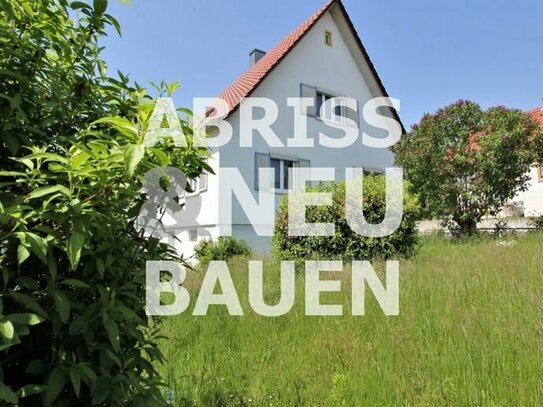 Grundstück unter Bodenrichtwert mit Altbestand - Abreissen & neu bauen