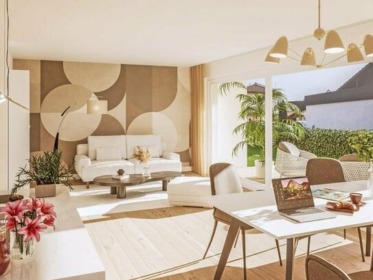 Großzügige Architektenwohnung NEUBAU, Wohnung mit eigenem Garten
