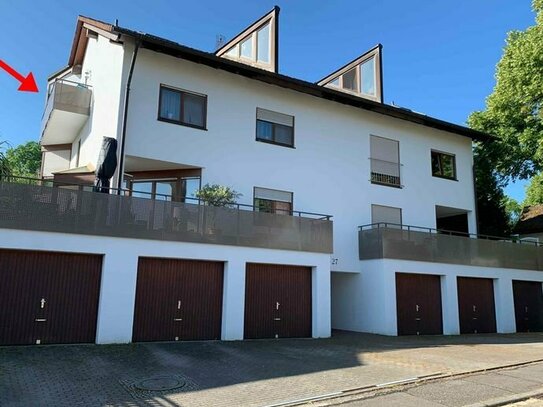 Vermietete 2-Zi-Wohnung in gepflegtem MFH am Ortsrand von Bilfingen zu verkaufen!