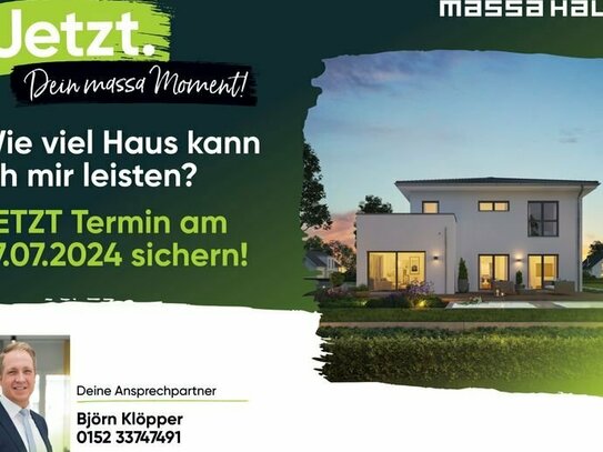 Wie viel Haus kann ich mir leisten? Beratung am 27.07 im Musterhaus