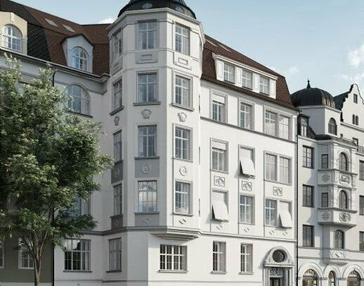 Stadtpalais Widenmayer - 4-Zimmer-Wohnung mit Loggia am Eisbach