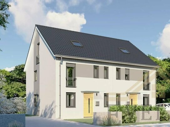 Reserviert! Neubau-Doppelhaushälfte im beliebten Neukeferloh bei München! Haus A