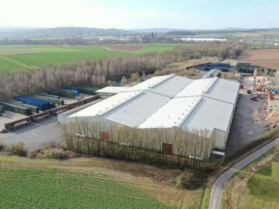 +++ ca.10000m² moderne, frisch sanierte Logistikhalle in TOP Lage direkt an der A49+++