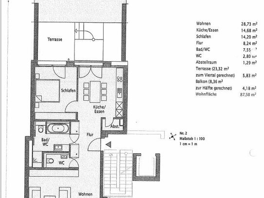 Stuttgart Süd - helle, ruhige 2,5 Zimmerwohnung