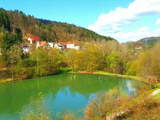 Wunderschöne 3- Zimmerwohnung in ruhiger Wohnlage und mit herrlichem Ausblick auf einen Landschaftssee