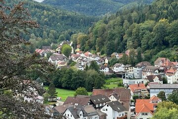 * aller guten Dinge sind zwei* Doppelapartment mit traumhafte Aussicht über Bad Herrenalb