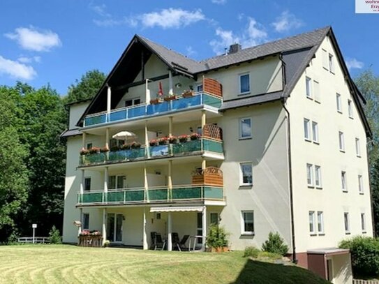 Vermietete Eigentumswohnung in Crottendorf - 2-Raum mit Balkon und Tiefgarage!!