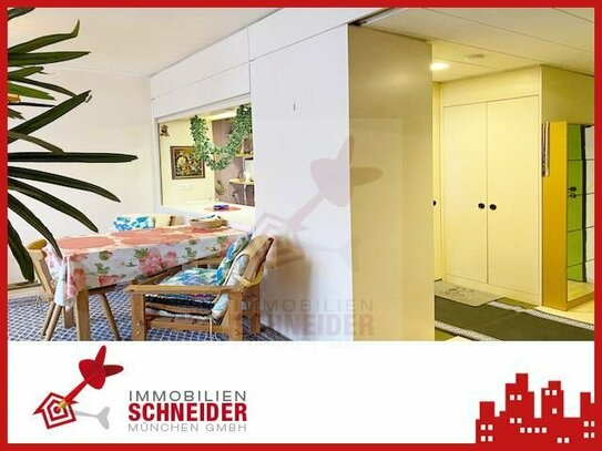 IMMOBILIEN SCHNEIDER - Maxvorstadt - Top Innenstadtlage- renovierungsbedürftige 1,5 Zimmer Wohnung