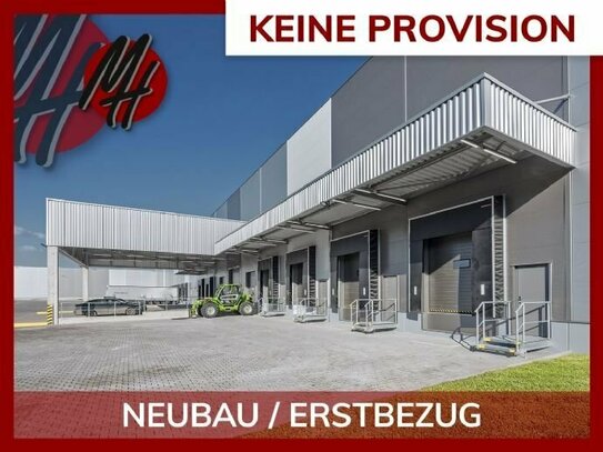KEINE PROVISION - NEUBAU - Lager-/Logistikflächen (12.800 m²) & Büroflächen (600 m²) zu vermieten