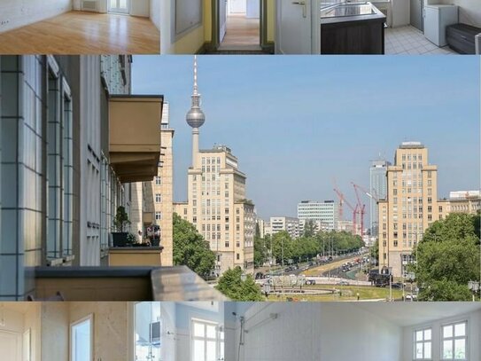 Einzigartig helle 2-Raum-Wohnung Berlin / provisionsfrei / bezugsfrei / Balkon / Fahrstuhl
