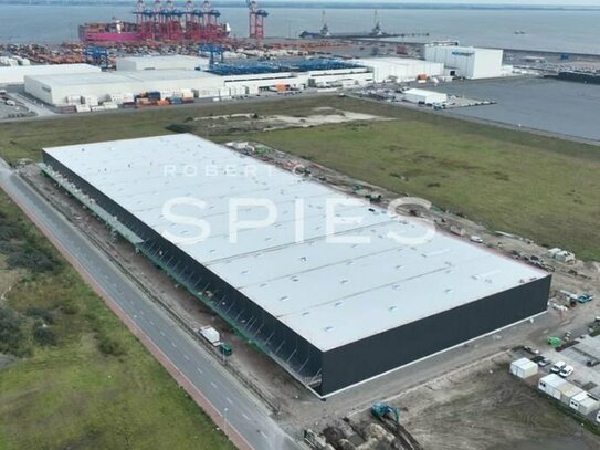 Neubau eines Logistikzentrum im Jade-Weser-Port