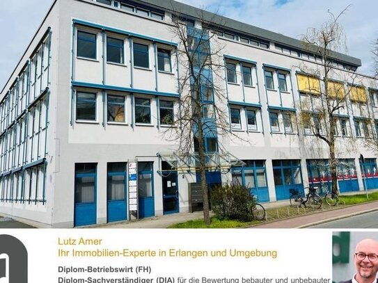 Neuer Boden bis Mietbeginn × Büro-/Schulungs- oder Praxisräume im Erlanger Zentrum