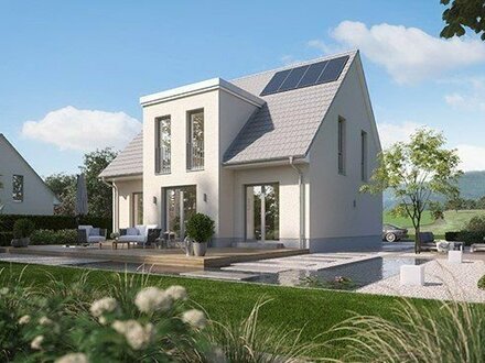 Willkommen Zuhause! Einfamilienhaus mit 137 m² Wohnfläche inkl. PV-Anlage und 5 Zimmern auf einem ca. 390 m² großen Gru…