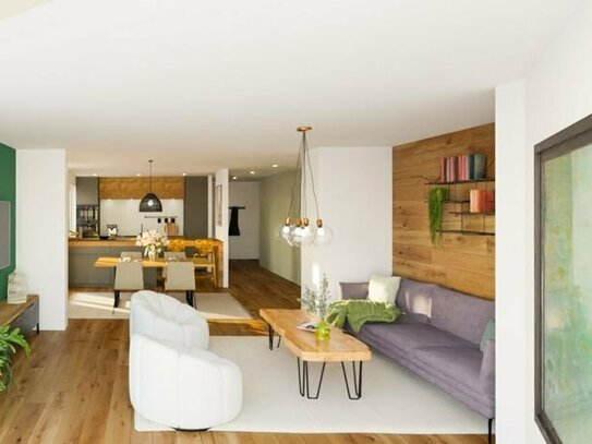 4-Zimmer- Penthouse -Wohnung mit ca. 133 m² Wohnfläche - Effizienzhaus 55 nach GEG 2023