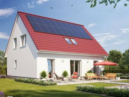 Bauvorhaben, Neubau (KFN = Klimafreundlicher Neubau) als Fertighaus inklusive Bodenplatte (Alto 68K)