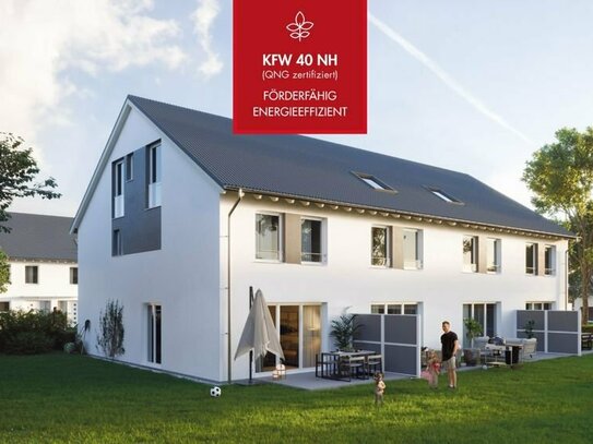 Neubauprojekt in Kümmersbruck | 141 m² Wohnfläche Reihenendhaus KFW-40 NH (QNG zertifiziert!)