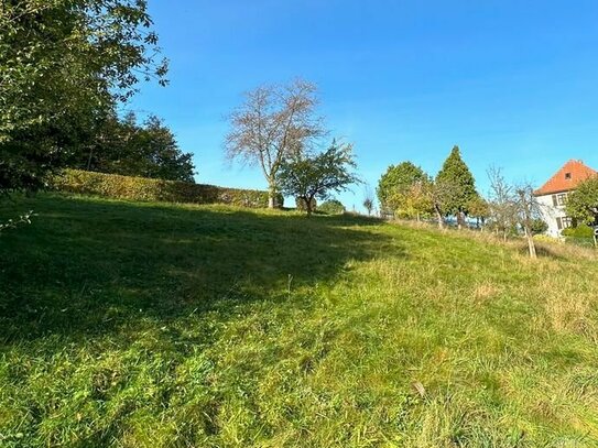 Sonniger Baugrund mit unverbaubarem Fernblick in einer der schönsten Lagen von Schmalkalden