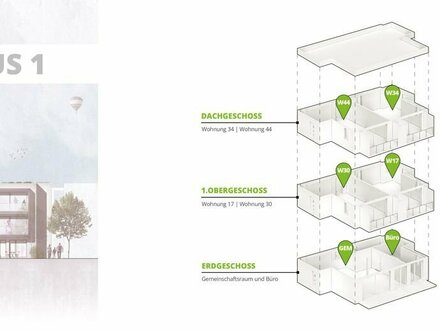 Waghäusel-Kirrlach: barrierefreie Eckwohnung im Neubau für Senioren