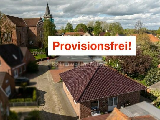 Kapitalanleger aufgepasst! Gepflegter, vermieteter Bungalow in zentraler Ortskernlage von Bunde