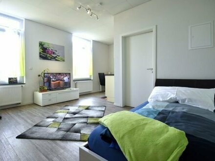 ab 01.04. Schicke 1-Zimmer-Wohnung, hell & komplett ausgestattet, zentral in Raunheim