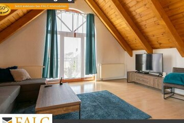 Gemütlich wohnen unter dem Dach: 2-Zimmer-Wohnung mit Balkon in Böhl-Iggelheim