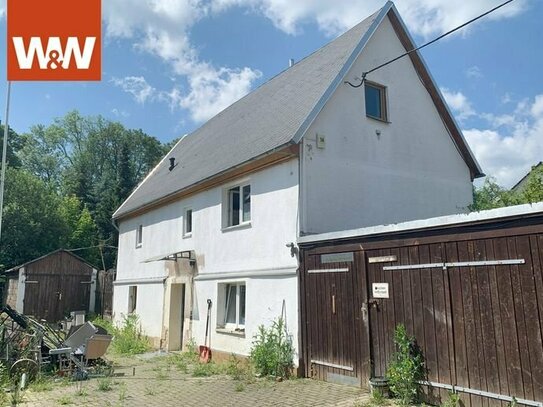 Einfamilienhaus mit Garagen in Striegistal - tw. niedrige Deckenhöhe (in Wohnfläche berücksichtigt)