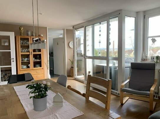 Stadtnahe 3-4 Zimmer Maisonette-Wohnung mit Balkon + TG Stellplatz in Gaustadt