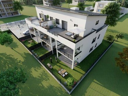 Neubau-Projekt attraktive Obergeschoss-Wohnung, Schlüsselfertig in ruhiger Lage von Frankenberg (Eder)