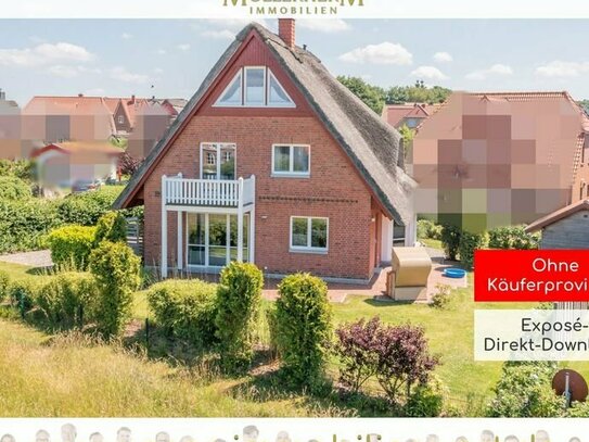 Entdecken Sie Ihr Traumferienhaus- Reetgedeckter Wohntraum an der Ostsee in Rosenhagen