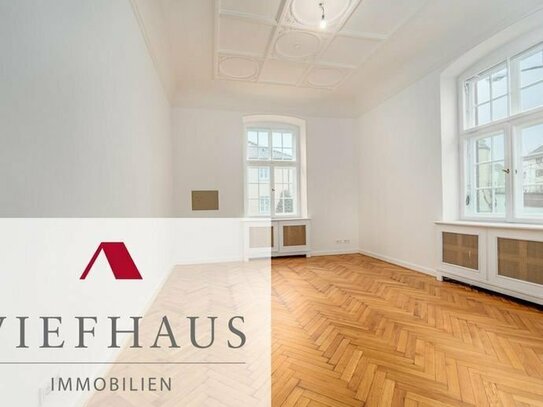 Kernsanierte 4,5-Zimmerwohnung in exklusiver Altbau-Stadtvilla mit Balkon