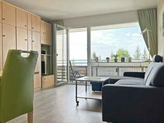 Moderne und lichtdurchflutete 2-Zimmer-Ferienwohnung mit TOP Ausblick in Neureichenau