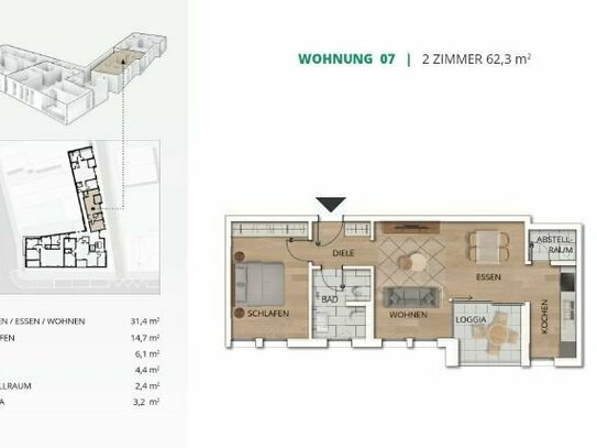 Neue Wohnung, Toplage, geschmackvolle 2-Zimmer-Wohnung mit gehobener Innenausstattung in Baden-Baden
