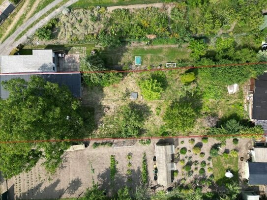 Gartenhaus auf Grünland in bester Lage