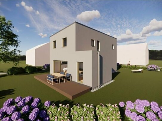 *genehmigte Bauvoranfrage* hochwertiges Pultdach inmitten von Eibach- ökologisch und effizient bauen mit Luxhaus