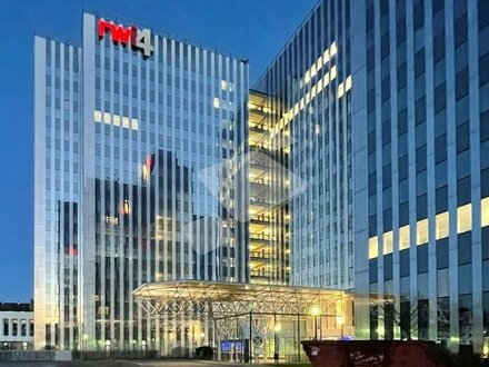 rwi4 I tolle Büroflächen mit spektakulärer Aussicht über Düsseldorf I provisionsfrei